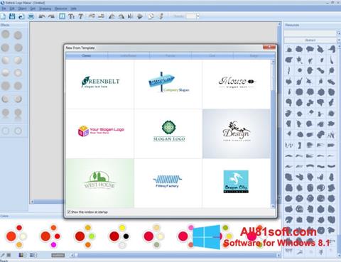 Snimak zaslona Sothink Logo Maker Windows 8.1