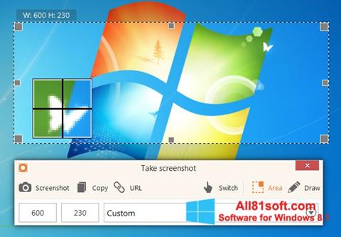 Snimak zaslona ScreenShot Windows 8.1