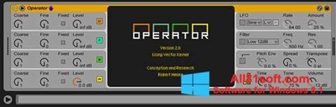 Snimak zaslona OperaTor Windows 8.1