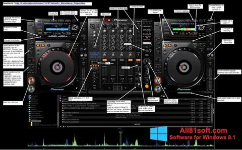 Snimak zaslona Virtual DJ Windows 8.1