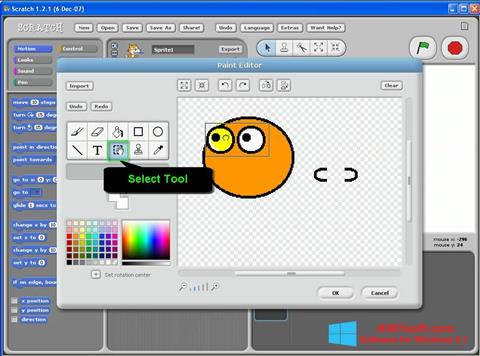 Snimak zaslona Scratch Windows 8.1