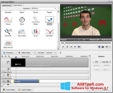 Snimak zaslona AVS Video Converter Windows 8.1