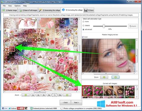 Snimak zaslona Photo Collage Maker Windows 8.1