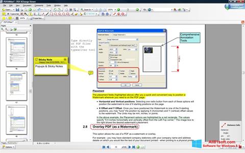 Snimak zaslona PDF-XChange Editor Windows 8.1