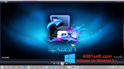 Snimak zaslona Splash PRO EX Windows 8.1