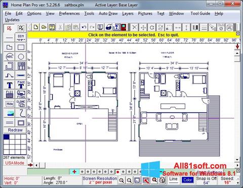 Snimak zaslona Home Plan Pro Windows 8.1