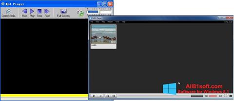Snimak zaslona MP4 Player Windows 8.1