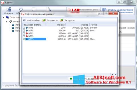 Snimak zaslona R.saver Windows 8.1