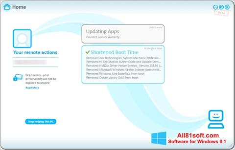 Snimak zaslona Soluto Windows 8.1