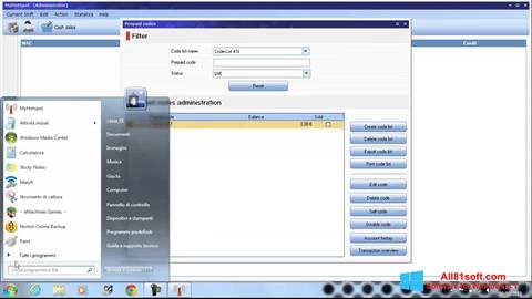 Snimak zaslona MyHotspot Windows 8.1