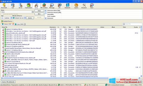 Snimak zaslona eMule Windows 8.1