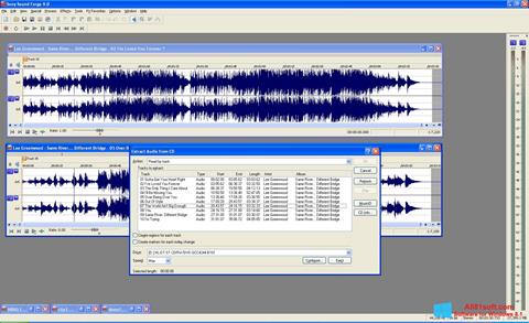 Snimak zaslona Sound Forge Windows 8.1